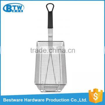 OEM & ODM Accepted Electroplated Treatment Non-stick Mcdonald's Fry Basket