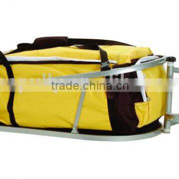 One Wheel Bicycle Cargo Trailer with Travel Bag