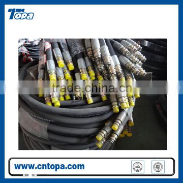 High quality high pressure hydraulic hose fitting assembly