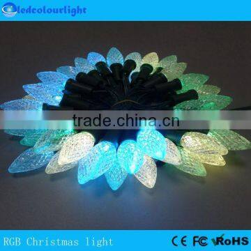 Crystal DMX RGB Pixel Light WS2811 Indoor Outdoor Christmas Tree Bulb Light