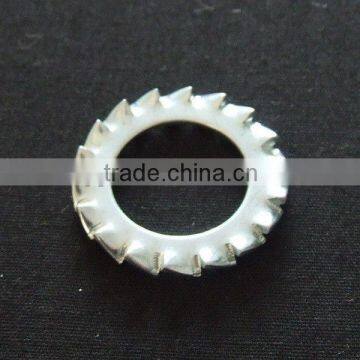 high quality external teeth serrated lock washer