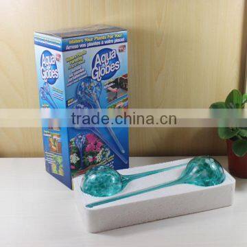 2016 Aqua Hand Blown Glass Automatic Plant Waterer Wholesale