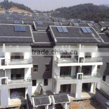 Split type villa-style flat plate solar hot water systems collector for home