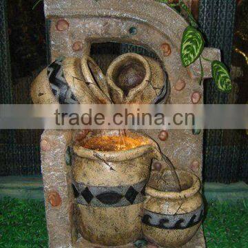 polyresin stone water fountain table water fountain desktop fountain indoor water fountain