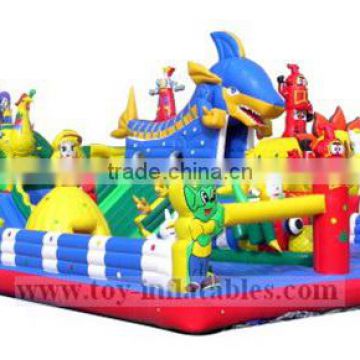 High quality commercial amusement park inflatable jumping castle