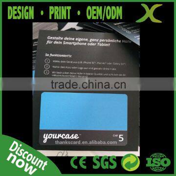 High Quality Best material Paper cards with card holder/ Paper card printing