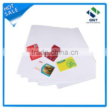 white pvc id card material