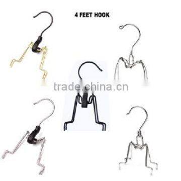 hanger metal fittings -machenism hooks for pant hangers chrome hanger hooks for pants hanger