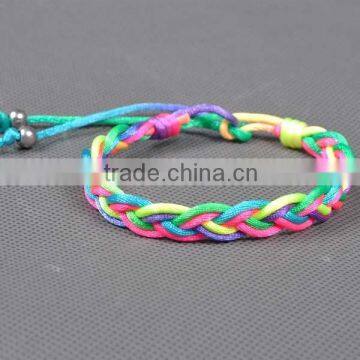 2014 new bracelets braided bracelet silk cord bracelet