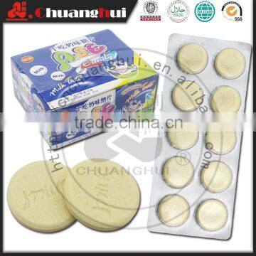 Dry Milk Tablet Candy, Milk Pressed candy, A.S.E. Compressed Milk Candy