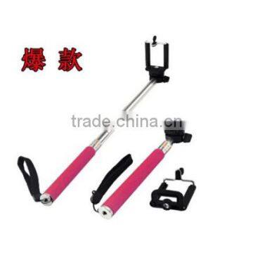 Portable Handheld Monopod Wireless Bluetooth Remote Shutter for Camera &mobile Phone photo-3