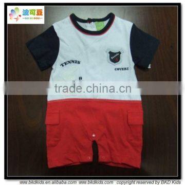 BKD latest design baby short romper for branded baby clothing