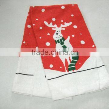 christmas tea towel bulk /cotton kitchen terry towels bulk