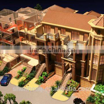 Customized European Style Villa Architectural Model Making