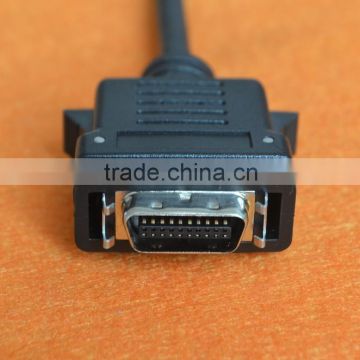 MDR36 Male to 4xRJ45 Male cable 17M length