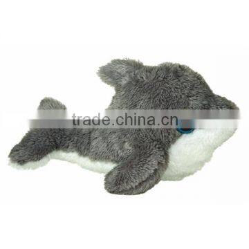 manufactured gary dolphin plush logo imprinted customized mascot stuffed wild animal toys