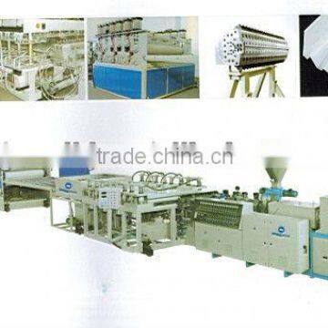 PVC skinning foam board machine