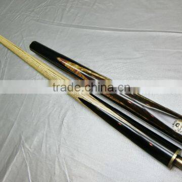 0min brand 3/4-pc snooker cue ebony billiard snooker cue stick