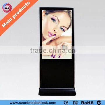 Smart 42 inch floor stand supermarket restaurant multi media lcd ad player kiosk