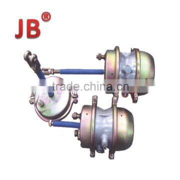 Truck spring air brake chamber