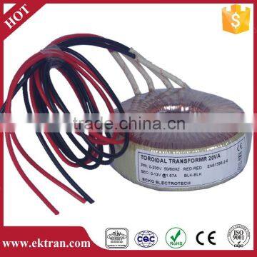 20A Toroidal Power Transformer 220V 24V