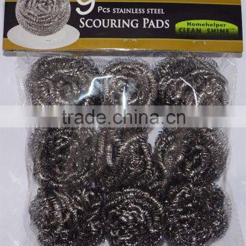 JML Household 9pcs/pack metal scrubber metal clearing ball