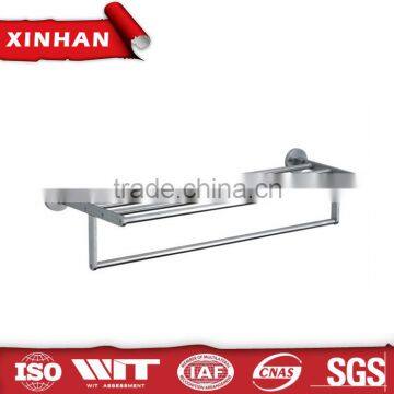 Wholesale bathroom accessories, stainless steel towel rack, hotel style towel rack