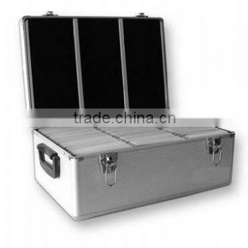 Aluminum 510 CD DVD Storage Case Box Holder Sleeves DJ