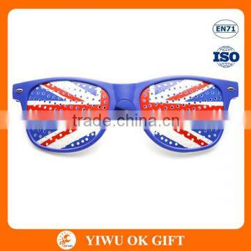 Wholesale Party Favors Custom nation Flag crazy party glasses