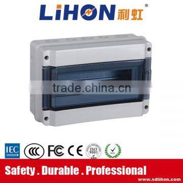 Outdoor use waterproof plastic distribution box with IP65