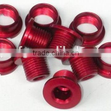 OEM Service cnc turning customized non-standard anodizing aluminum bolt