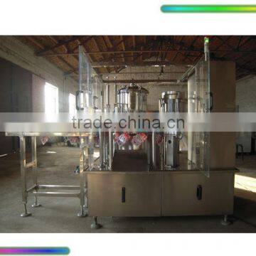 Stand up pouch filling capping machine