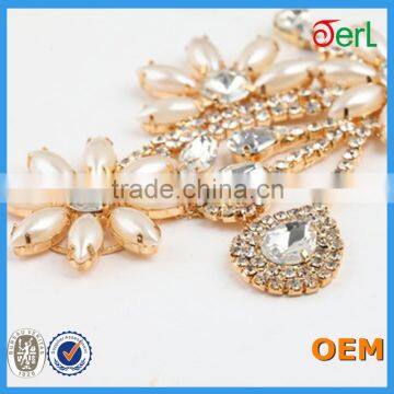 New Design! Rhinestone Memorial Crystal Personalized Ornaments for Wedding Dresses photo-3