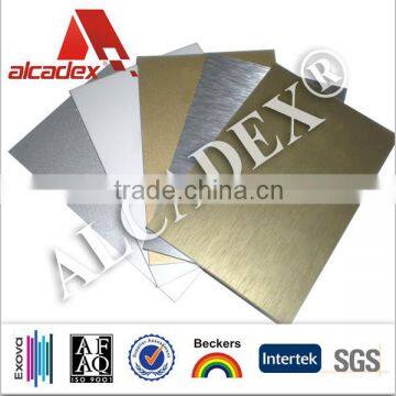 Anodized Brushed Finishing ACP, Aluminium Composite Panel, Dibond