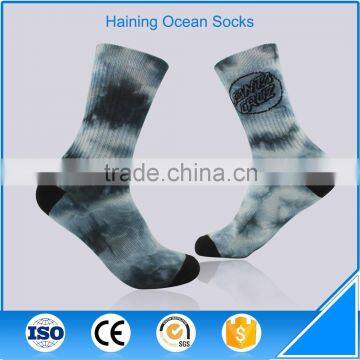 Elastic tube wholesale custom logo sports socks for man