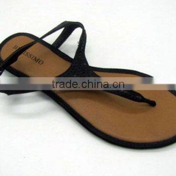 Uniseason 2015 Hot Sale Wholesale Women New Designs Flat Sandals