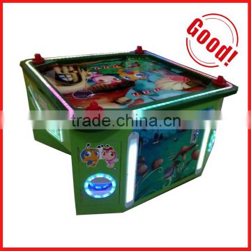 arcade I Love gumballs 4 Person Air Hockey Table Machine 4p mini air hockey with gumballs version ticket redemption game