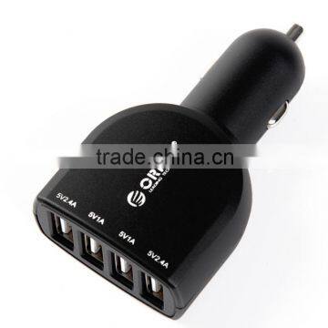 compact design 4 ports usb car charger UCA-4U