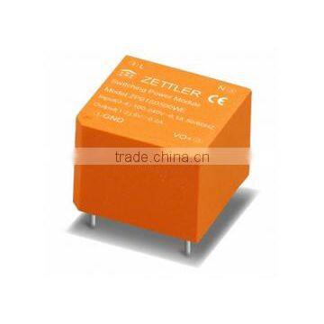 TUV approval,1W , 12 V,AC-DC Power module,Compact,fixed,,Single Output,P-S ISOLATED