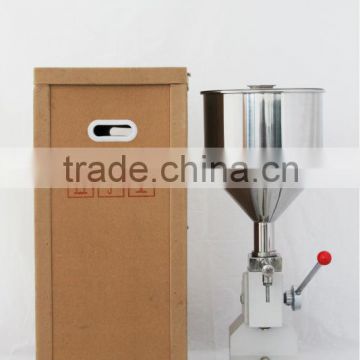 Manual cosmetic filling machine