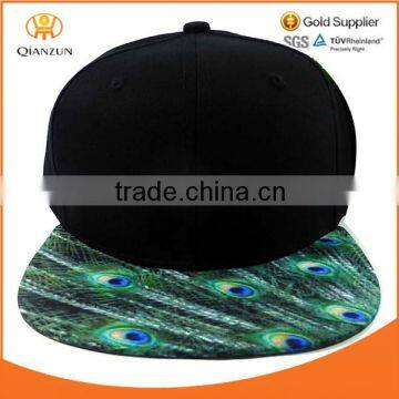 Flat Bill Design Your Own Hawaiian Snapback Cap/ Hat Online photo-6