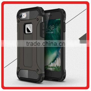 Heavy Duty Durable Rugged combo Shockproof TPU+PC 2 in 1 Hybrid Tough Mobile Phone Armor Case For iPhone 7 Plus