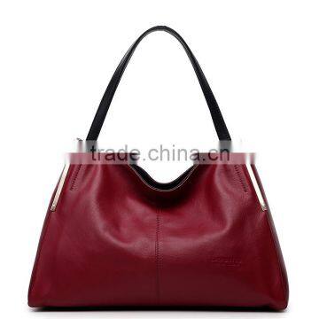 pu Designer Wholesale Leather Handbags Branded Bags Made in China photo-2