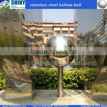 AISI304 metal garden hollow ball