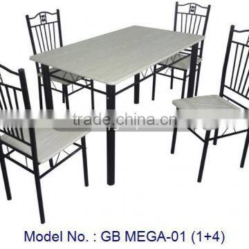 Furniture Made In Metal And MDF Board Simple Classic Appearance Dining Room Sets China