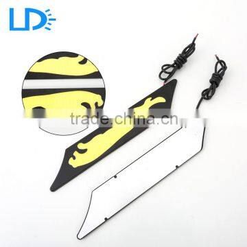2016 new cheetah design car led daytime running light car accessories
