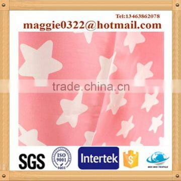 100% cotton bed sheet printed fabric for home textile