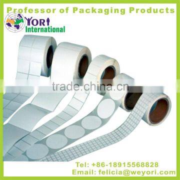 Yori High Quality Printing Label Pvc Sticker Blank White Sticker Label photo-2