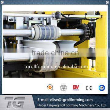 Exporting Hydroponic Metal Square Gutter Roll Forming Machine Wth Stamp photo-1