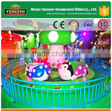 China manufacturer indoor/outdoor mini amusement rides happy garden ladybug's park